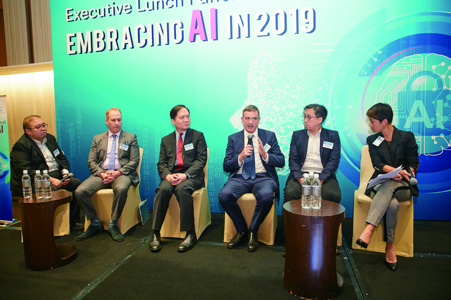 Top minds gathered at CITIC Telecom CPC's exclusive executive lunch panel to explore the role of AI in our future
