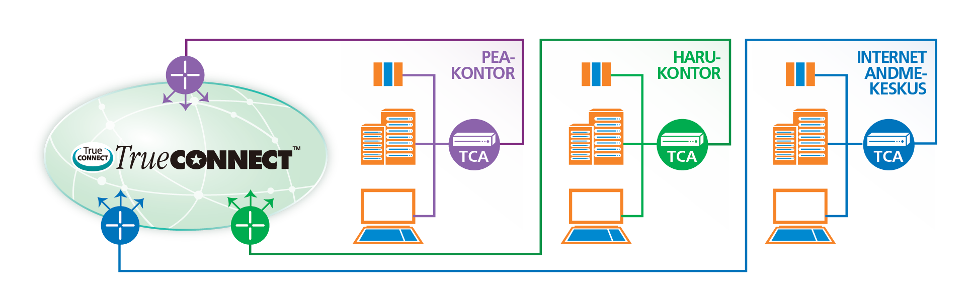 TrueCONNECT™ Accelerator Network Diagram