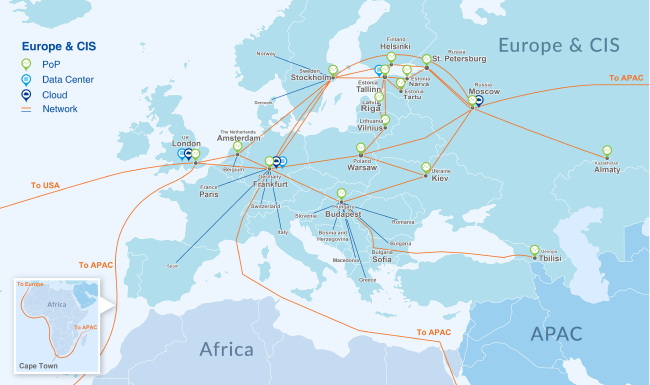 歐洲併購建廠熱  中信國際電訊CPC海陸纜三路連歐   「快、穩、好」 強勢直通