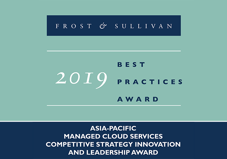 2019 Frost & Sullivan Asia-Pacic Managed Cloud Services Competitive Strategy, Innovation & Leadership Award - CITIC Telecom CPC
