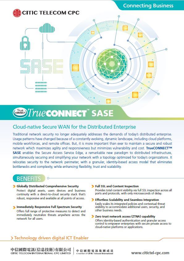 TrueCONNECT™ SASE [Product Leaflet]