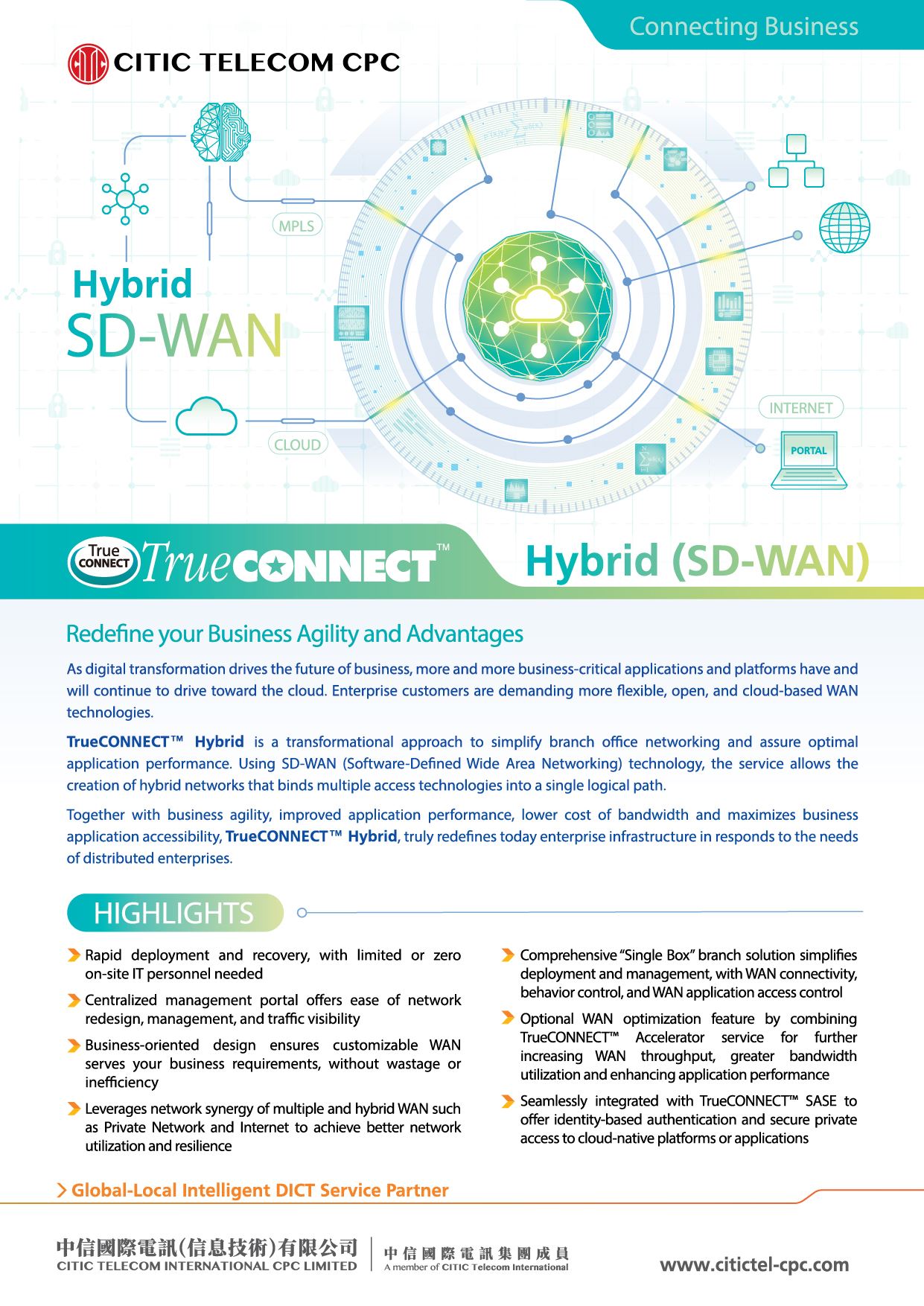 TrueCONNECT™ Hybrid [Product Leaflet]