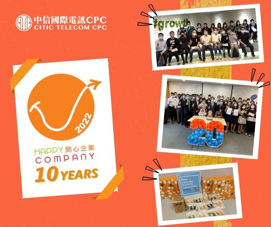 Happy Company 10 Years logo 