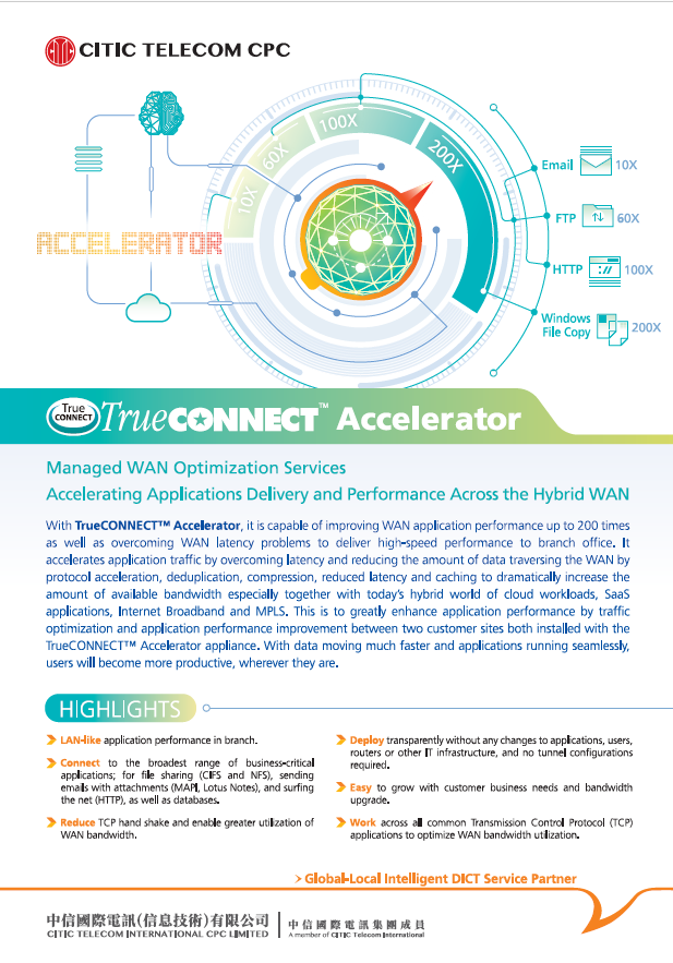 TrueCONNECT™ Accelerator [Product Leaflet]