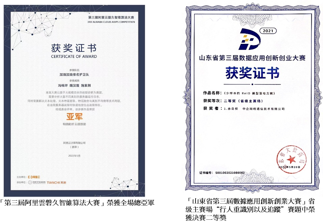 憑藉智能創新優勢於上半年榮獲多個重要獎項