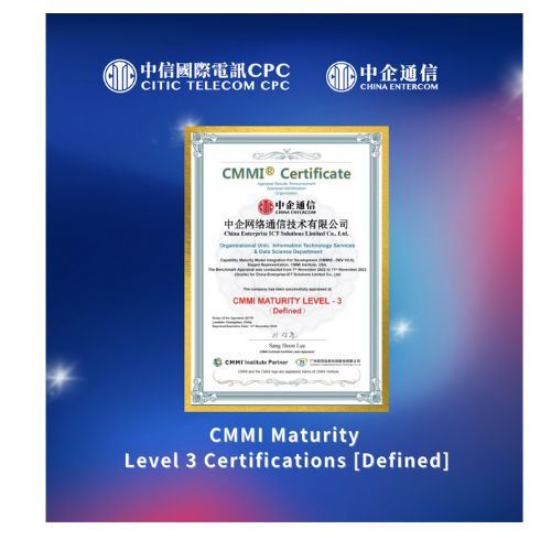 CMMI Maturity Level 3 Certifications [Defined]