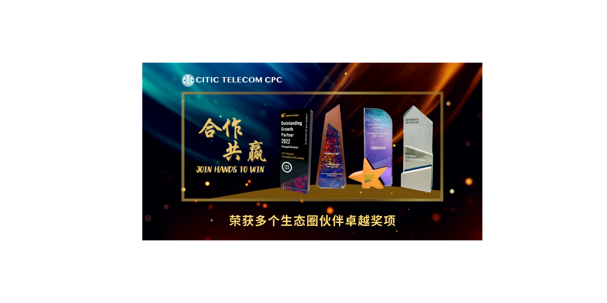 荣获多个生态圈伙伴卓越奖项