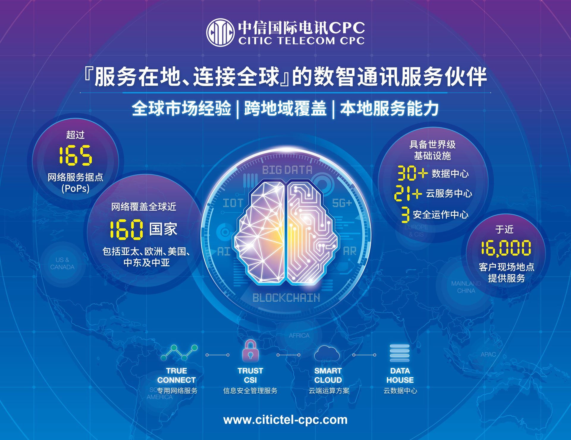 服务在地、连接全球的数智通讯服务伙伴