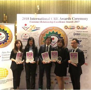 Customer Relationship Excellence (CRE) Awards 2017