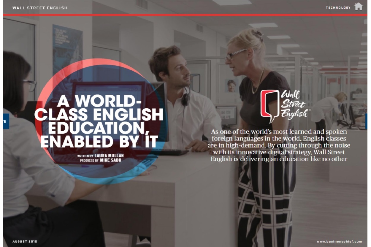 A World-Class English Education Enabled by IT 