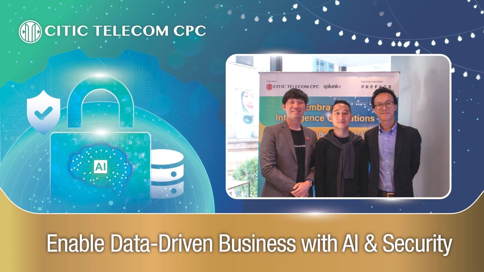 【Embracing Intelligence Operations】Enable Data-Driven Business with AI & Security